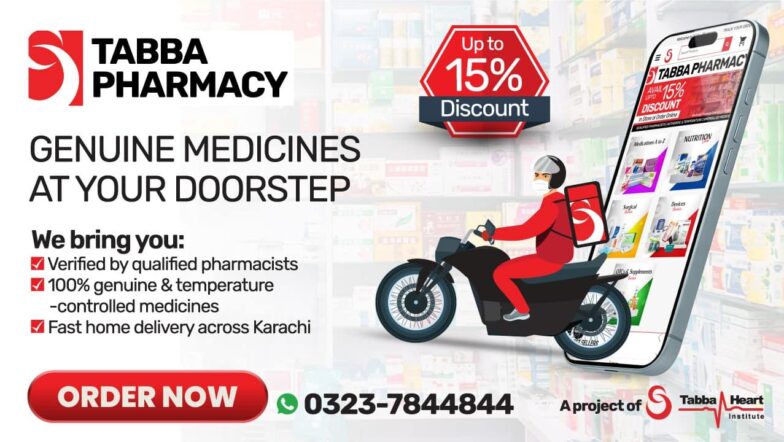 Tabba Pharmacy Introduces Doorstep Medicine Delivery with Trusted Pharmaceutical Care