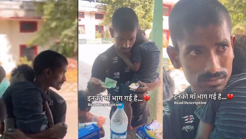 ‘How do I feed my daughter?’: Man’s emotional pharmacy visit with kid goes viral after wife fled with her lover, watch